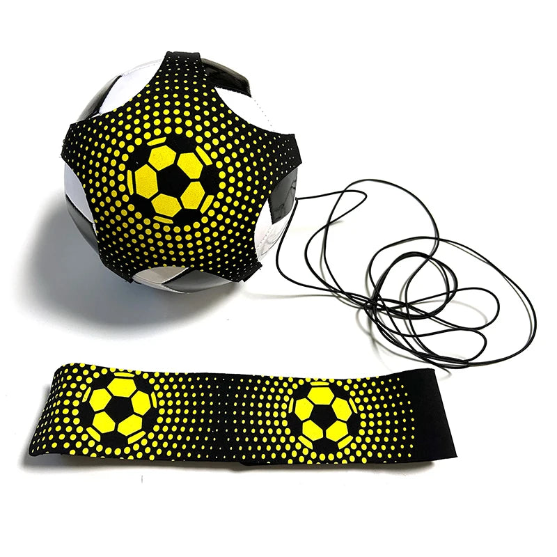 Soccer Ball Juggle Bags Children Auxiliary Circling Training Belt Kids Soccer Kick Trainer Kick Solo Soccer Trainer Football