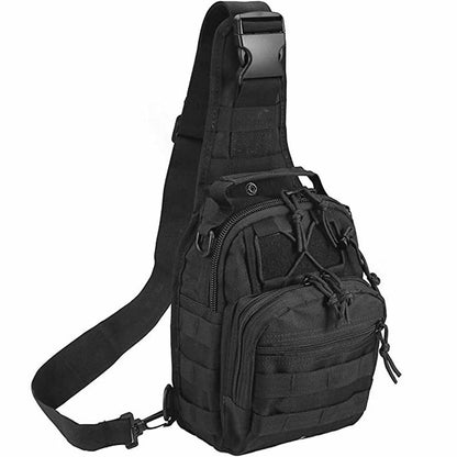 Tactical Compact EDC Sling Bag - Concealed Carry Shoulder Bag for Range, Travel, Hiking, Outdoor Sports