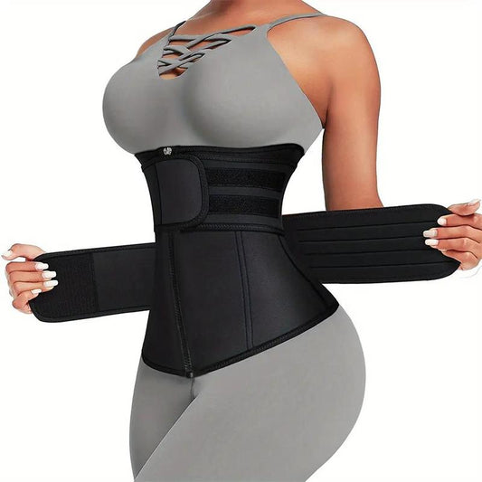 Women'S Solid Color Waist Trainer, Soft Comfortable Breathable Tummy Control Corset, Waist Trainer for Women, Waist Cincher, Yoga Fitness Equipment, Gym Gear, Gym Accessories