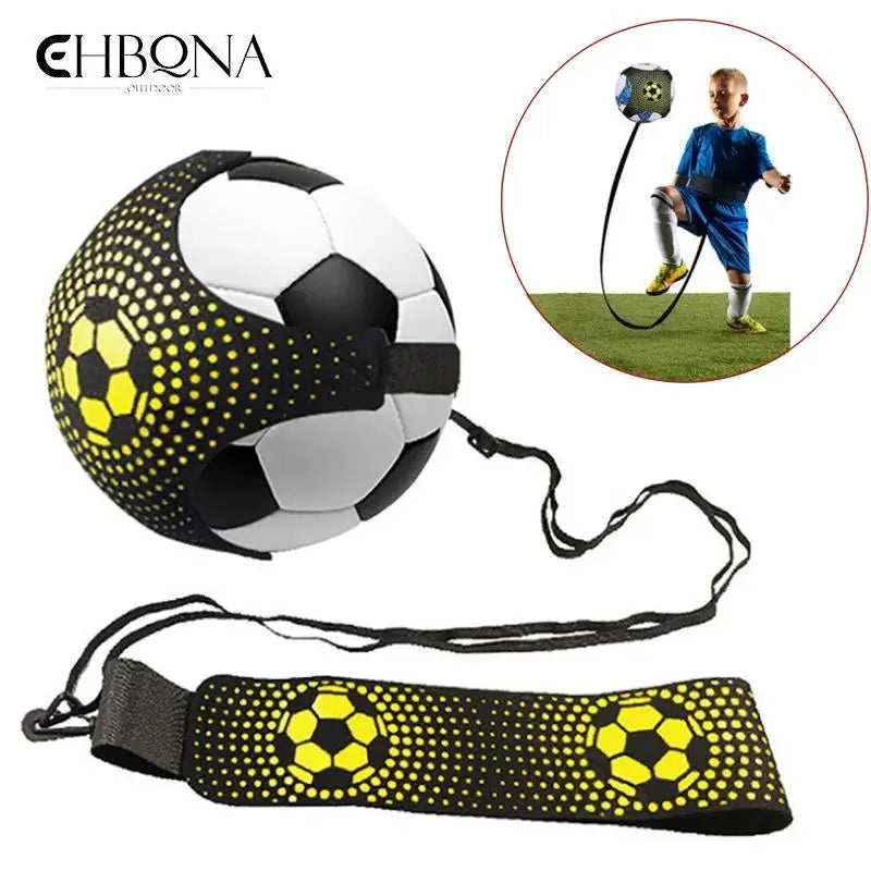 Soccer Ball Juggle Bags Children Auxiliary Circling Training Belt Kids Soccer Kick Trainer Kick Solo Soccer Trainer Football