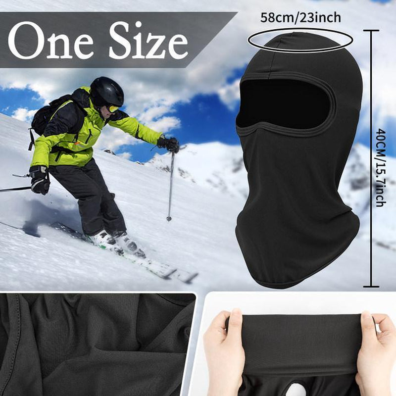 Ski Mask, Balaclava Face Mask for Men and Women – Skiing, Snowboarding, Motorcycle, UV Protection, Hat