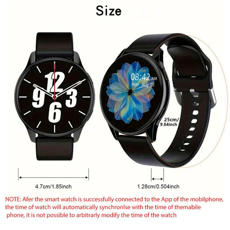 Multifunctional Smart Watch, Fashion Digital Watch with Wireless Call/Dial, Incoming Call Alert & Rejection, Compatible with Iphone, Android Watch, Fitness Watch